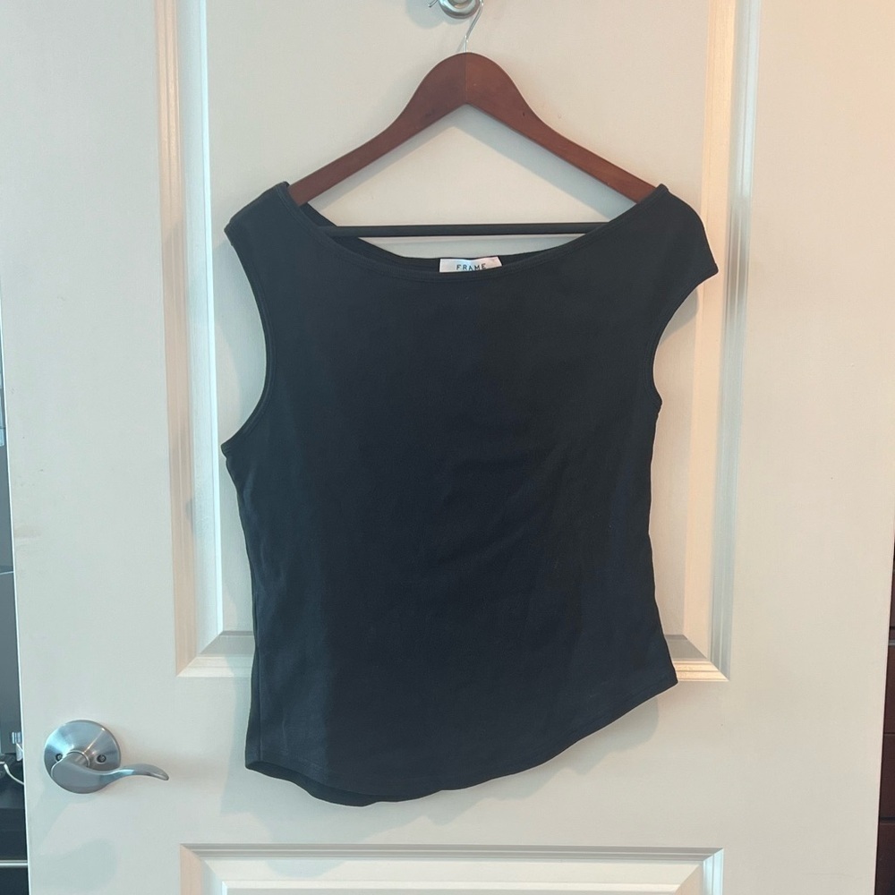 Frame Black Tank Top